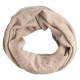 Beige gevlamde colsjaal in puur kasjmier