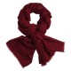 Wijnrode jacquard geweven pashmina-omslagdoek