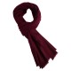 Roodbruine keper geweven pashmina-sjaal