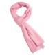 Lichtroze keper geweven pashmina-sjaal