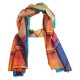 Kasjmier-omslagdoek met print