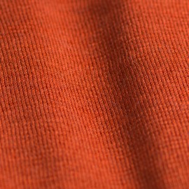 Oranje omslagdoek in zijde/kasjmier-breigoed