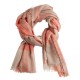 Mooie Schots geruite omslagdoek in rood en beige