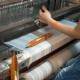 Mooie Schots geruite omslagdoek in blauw en beige – afbeelding 5