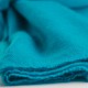 Petroleumblauwe keper geweven pashmina-sjaal – afbeelding 2