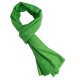 Grasgroene keper geweven pashmina-sjaal