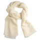Witte pashmina-sjaal in diamant patroon