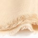 Beige diamant geweven pashmina-omslagdoek – afbeelding 3