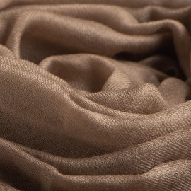 Grote muisgrijze kasjmier-omslagdoek 200 x 140 cm