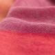 Geruite kasjmier-sjaal in rood/oranje/fuchsia – afbeelding 4