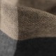Geruite kasjmier-sjaal in grijs/zwart/beige – afbeelding 3