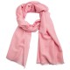 Lichtroze pashmina-omslagdoek in kasjmier en zijde