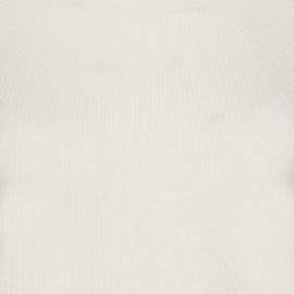 Gebroken witte blouse van zijde/kasjmier-mix &ndash; afbeelding 2