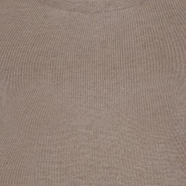 Taupegrijze blouse van zijde/kasjmier-mix &ndash; afbeelding 2