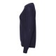 Marineblauwe blouse van zijde/kasjmier-mix – afbeelding 2
