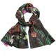 Kasjmier-omslagdoek met luipaard en jungle print