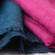 Jak-sjaal in naturel/rood/petroleumblauw – afbeelding 2