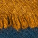 Jak-sjaal in naturel/marineblauw/goud – afbeelding 3