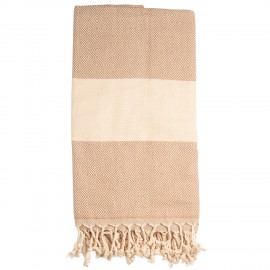 Beige badhanddoek