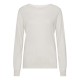 Gebroken witte blouse van zijde/kasjmier-mix