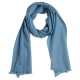 Kleine duifblauwe kasjmier-sjaal