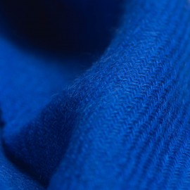 Kleine blauwe sjaal in kasjmier