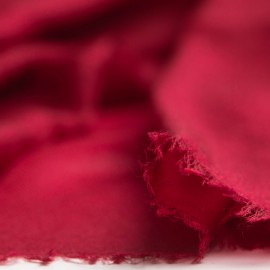 Grote bordeauxrode kasjmier-omslagdoek 200 x 140 cm &ndash; afbeelding 2