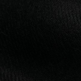 Zwarte dubbeldraads keper pashmina-omslagdoek