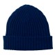 Donkerblauwe kasjmier-beanie