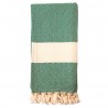Groene badhanddoek