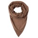 Beige driehoekige kasjmier-sjaal