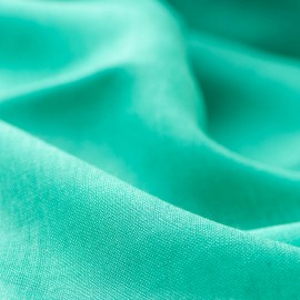 Zeegroene pashmina-omslagdoek in kasjmier en zijde