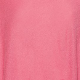 Roze poncho in zijde/kasjmier