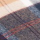Donkerblauwe Schots geruite sjaal – afbeelding 3