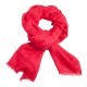 Donkerrode jacquard geweven pashmina-omslagdoek