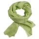 Appelgroene jacquard geweven pashmina-omslagdoek