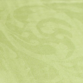 Appelgroene jacquard geweven pashmina-omslagdoek