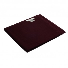 Roodbruine dubbeldraads keper pashmina-omslagdoek