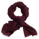 Roodbruine dubbeldraads keper pashmina-omslagdoek