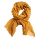 Donkere gouden dubbeldraads keper pashmina-omslagdoek