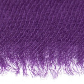 Donkerpaarse dubbeldraads keper pashmina-omslagdoek