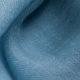 Duifblauwe dubbeldraads keper pashmina-omslagdoek