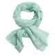 Mintgroene dubbeldraads keper pashmina-omslagdoek