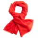 Koraalrode diamant geweven pashmina-omslagdoek