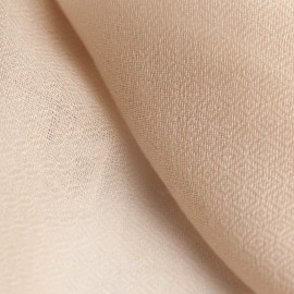Gebroken witte diamant geweven pashmina-omslagdoek