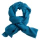 Staalblauwe diamant geweven pashmina-omslagdoek