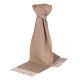 Beige sjaal in lamswol