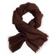 Zwartbruine diamant geweven pashmina-omslagdoek