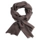 Muisgrijze diamant geweven pashmina-omslagdoek