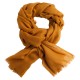 Donkere gouden pashmina-omslagdoek in diamant patroon